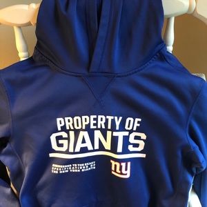 Nike New York Giants Boys Hoodie